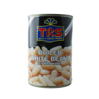 Boiled White Beans In Salted Water